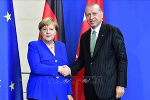 Đức và Thổ Nhĩ Kỳ thảo luận các vấn đề cùng quan tâm