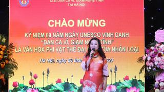 Giữ gìn và phát huy những làn điệu Dân ca Ví Giặm