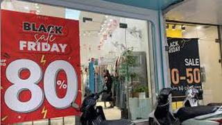 Black Friday đìu hiu dù giảm giá sâu