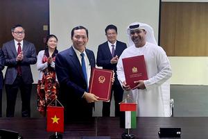 Việt Nam và Các Tiểu Vương quốc Ả - Rập thống nhất (UAE) ký các hiệp định song phương trong lĩnh vực tư pháp hình sự