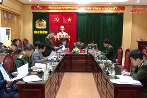 Liên ngành Bộ Công an – Bộ Quốc phòng kiểm tra công tác tại tỉnh Bắc Kạn 