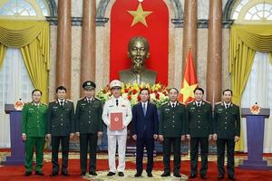 Thăng cấp bậc hàm Thượng tướng với Thứ trưởng Bộ Công an Nguyễn Duy Ngọc