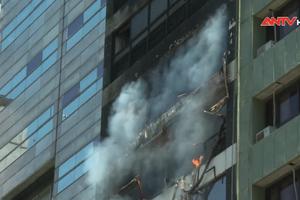 Argentina: Cháy tòa nhà cao tầng khiến nhiều người thương vong