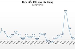 CPI năm 2023 tăng 3,25%, lạm phát cơ bản tăng 4,16%