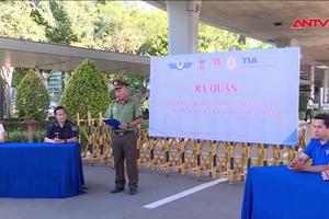 Tăng cường an ninh dịp Tết tại sân bay Tân Sơn Nhất