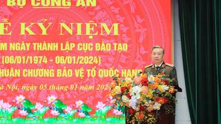 Bộ trưởng Tô Lâm dự kỷ niệm 50 năm ngày thành lập Cục Đào tạo