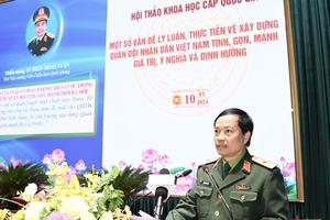 Xây dựng Quân đội nhân dân Việt Nam “tinh, gọn, mạnh”