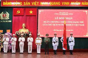 Công an tỉnh Đắk Nông kỷ niệm 20 năm thành lập