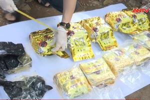 Công an huyện Cam Lộ bắt giữ vụ vận chuyển 20kg ma tuý