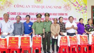 Công an tỉnh Quảng Ninh về nguồn tại khu di tích “Hòn đá bạc”