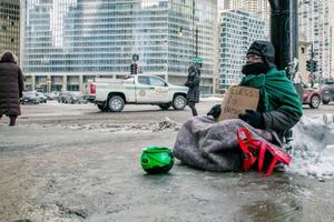 Mỹ: Cuộc sống của những người vô gia cư trong giá rét