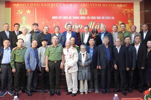 Bộ Công an gặp mặt, chúc Tết cán bộ Công an cấp cao nghỉ hưu tại Đà Nẵng 