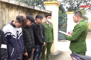 Nhóm cướp, trộm liên huyện ở Nghệ An sa lưới
