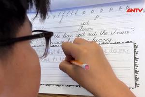  Rèn luyện chữ viết tay cho học sinh Mỹ