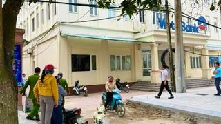 Truy bắt kẻ cướp ngân hàng táo tợn ở Nghệ An