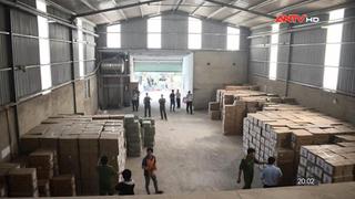 Phát hiện kho chứa 49 tấn hàng mỹ phẩm không giấy tờ