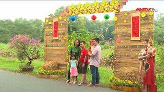 Công viên trang trí độc lạ, hút du khách check in