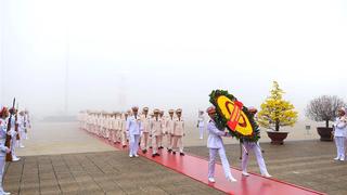 Đảng ủy Công an Trung ương, Bộ Công an vào Lăng viếng Chủ tịch Hồ Chí Minh