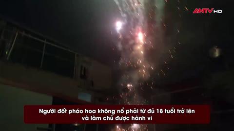 Những điều cần lưu ý khi sử dụng pháo hoa tại nhà