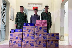 BĐBP An Giang bắt giữ vụ buôn lậu lớn qua biên giới