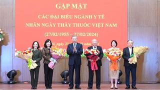 Bộ Công an gặp mặt các đại biểu ngành y tế nhân Ngày Thầy thuốc Việt Nam