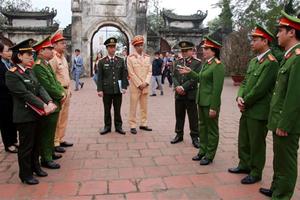 Bảo đảm an ninh trật tự lễ hội Khai ấn đền Trần