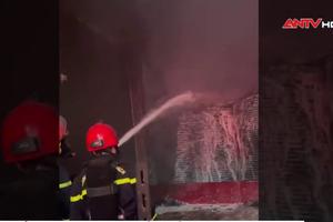 Kịp thời dập tắt đám cháy tại công ty, cứu người thoát nạn an toàn