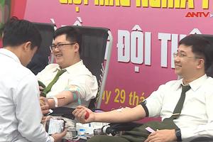 Lan tỏa tinh thần nhân ái từ hoạt động hiến máu tình nguyện trong CAND
