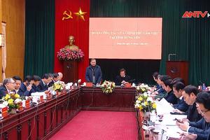 Đại tướng Tô Lâm dẫn đầu Đoàn công tác Chính phủ làm việc với tỉnh Hưng Yên