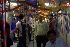  Ấn Độ khai trương tuyến tàu điện ngầm đầu tiên dưới nước