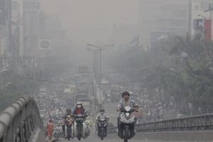 Lo ngại về tình trạng ô nhiễm không khí của Hà Nội