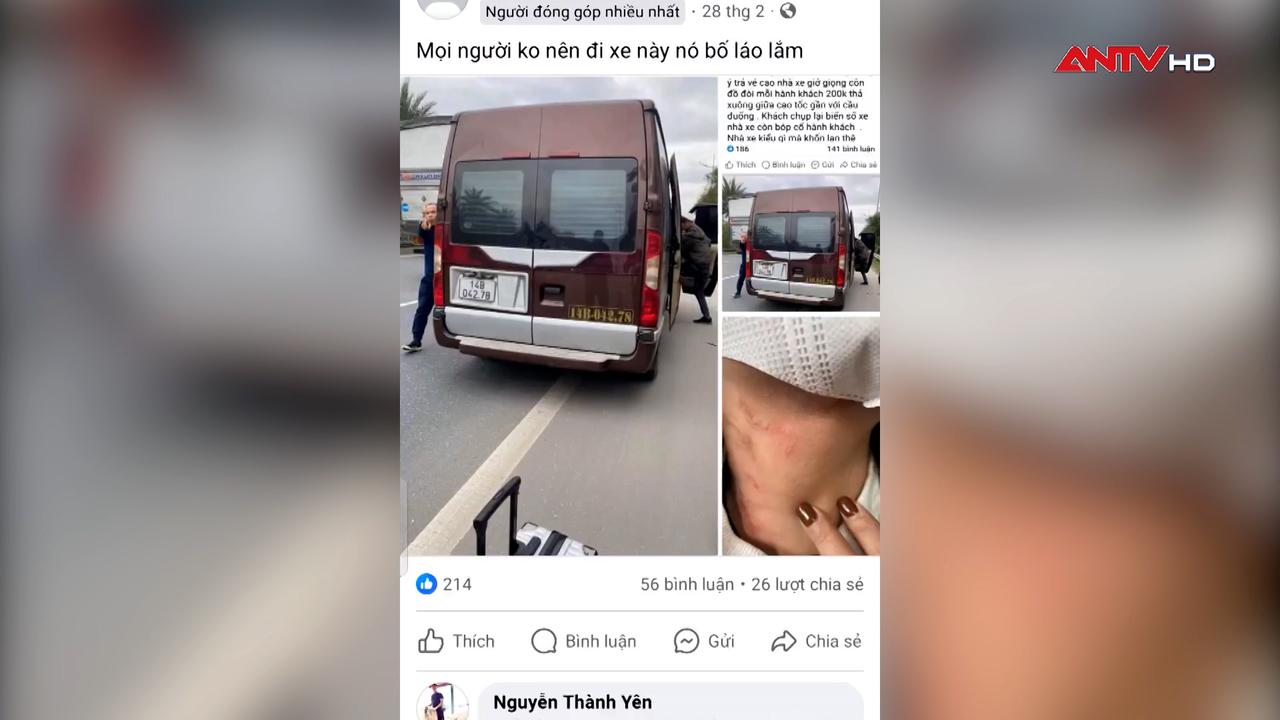 Hành hung khách đi xe: Hành vi côn đồ cần được nghiêm trị 
