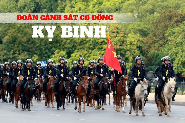 Lực lượng Cảnh sát cơ động Kỵ binh chuyên nghiệp, tinh nhuệ