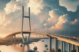 Cầu Phước An có nhịp chính lớn nhất Đông Nam Á