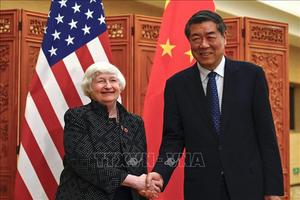 Mỹ và Trung Quốc trao đổi về tăng trưởng kinh tế cân bằng