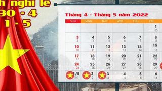 Đề xuất người lao động được nghỉ 5 ngày dịp 30/4-1/5