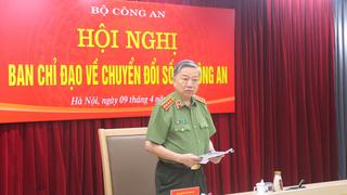 Đẩy nhanh tiến trình chuyển đổi số ngành Công an