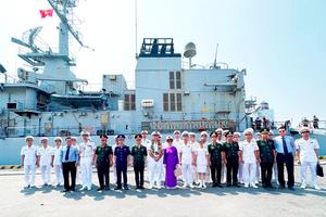 Tàu hải quân Pháp thăm xã giao TP. Đà Nẵng