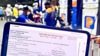 Cửa hàng kinh doanh xăng dầu xuất hóa đơn điện tử 