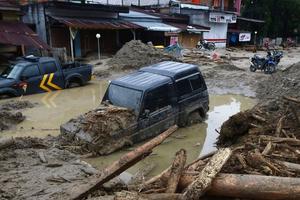 Indonesia: Lở đất khiến ít nhất 15 người thiệt mạng