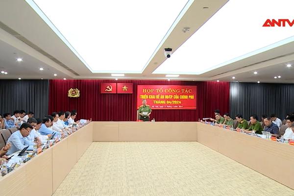 Bộ trưởng Tô Lâm chỉ đạo đẩy nhanh triển khai Đề án 06 trên các lĩnh vực