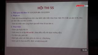 Bệnh viện 30.4 thi "Triển khai và duy trì 5S hiệu quả"