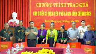 Thủ tướng Phạm Minh Chính tri ân chiến sĩ Điện Biên 