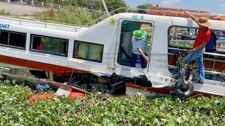 Bắt tạm giam người điều khiển tàu khách trong vụ tai nạn trên sông Tiền