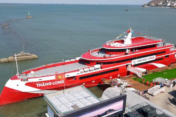 Siêu tàu cao tốc từ TP HCM - Côn Đảo chính thức hoạt động vào tháng 5