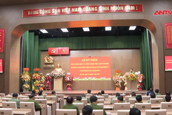 Bộ Công an kỷ niệm Ngày Khoa học và Công nghệ Việt Nam 