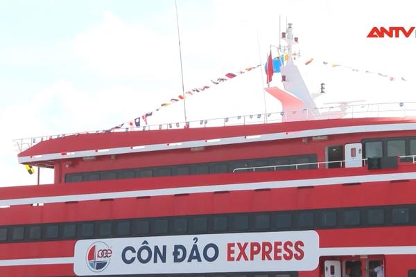 “Siêu tàu cao tốc” tuyến TP.HCM – Côn Đảo hoạt động