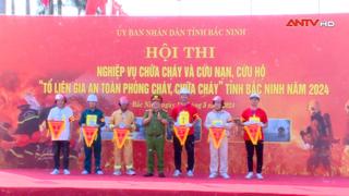 Hội thi nghiệp vụ “Tổ liên gia an toàn phòng cháy, chữa cháy” tỉnh Bắc Ninh