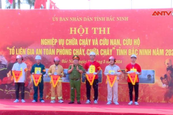 Hội thi nghiệp vụ “Tổ liên gia an toàn phòng cháy, chữa cháy” tỉnh Bắc Ninh