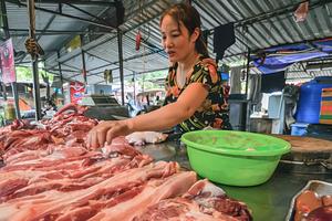 Giá thịt lợn lập đỉnh